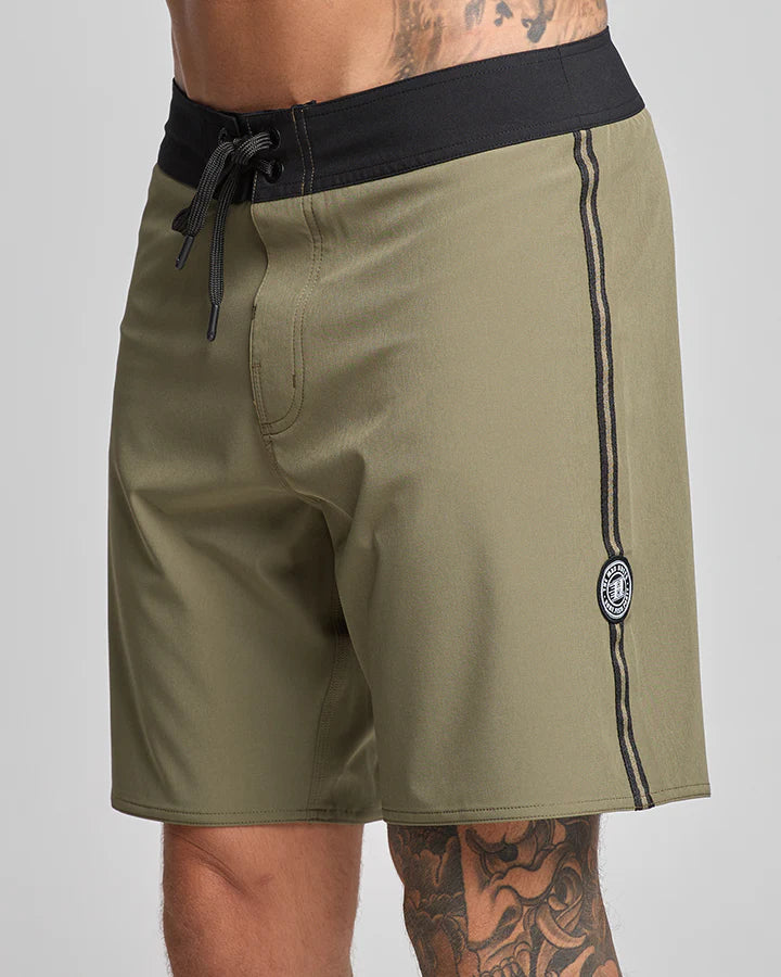 MAD HUEYS SEND IT | 18" BOARDSHORT - OLIVE