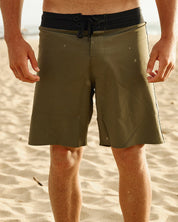 MAD HUEYS SEND IT | 18" BOARDSHORT - OLIVE