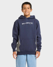 BILLABONG BOYS SPEC 73 POP MOCK PULLOVER HOODIE KIDS VINTAGE INDIGO 8-16