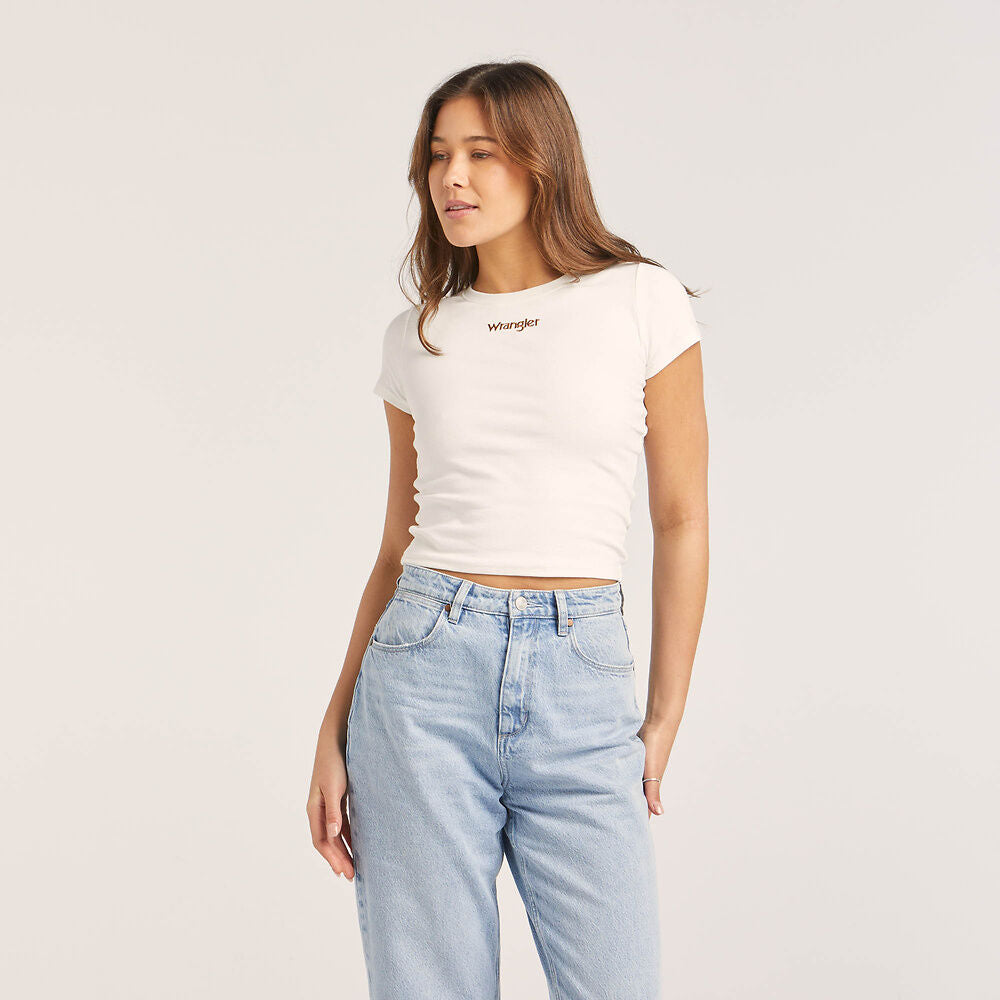 STAPLE RIB TEE