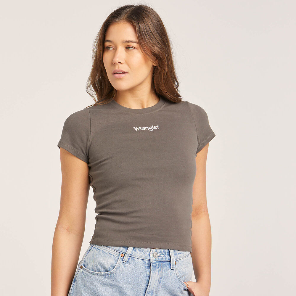 STAPLE RIB TEE