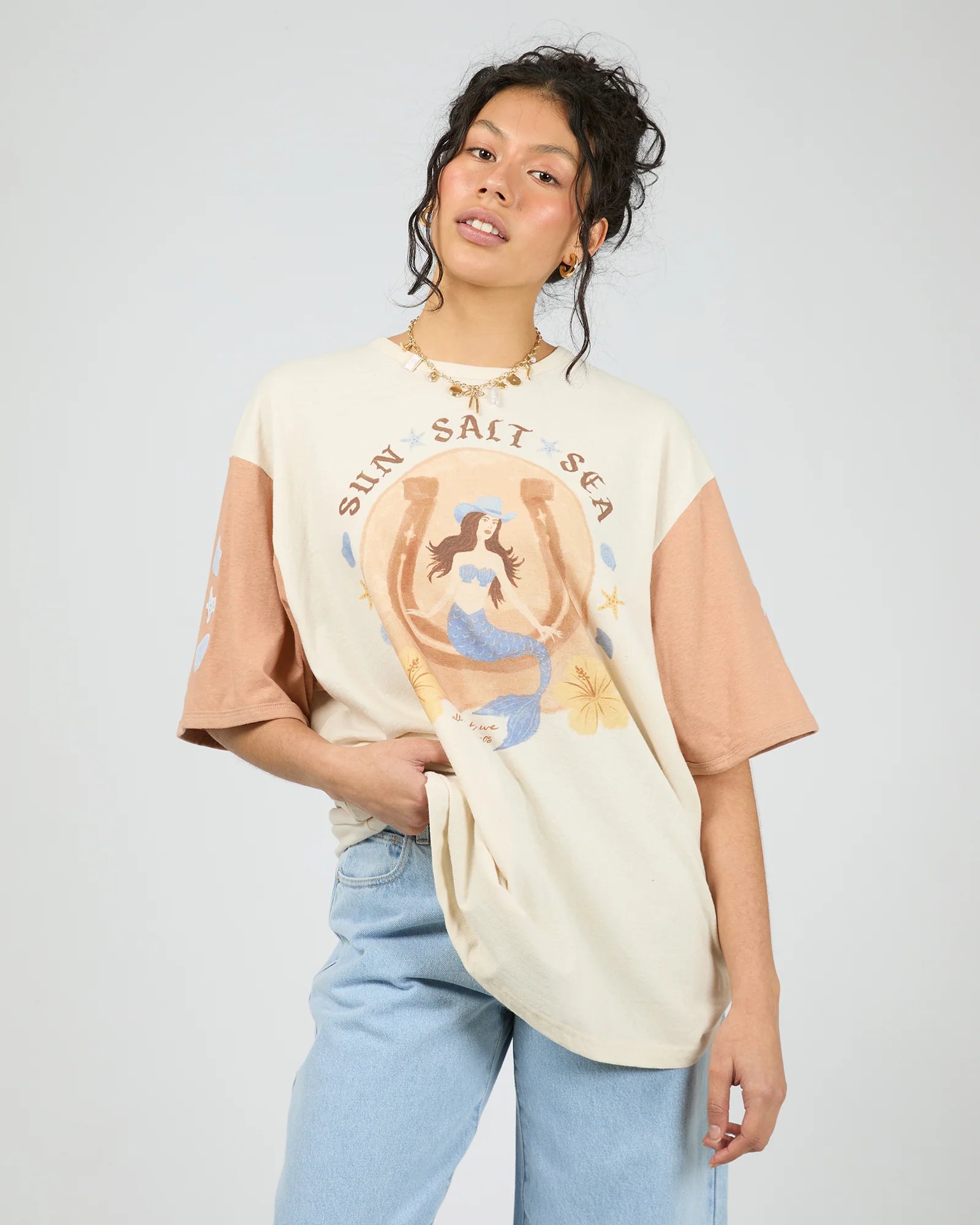 AAE SUN SALT SEA OVERSIZED TEE