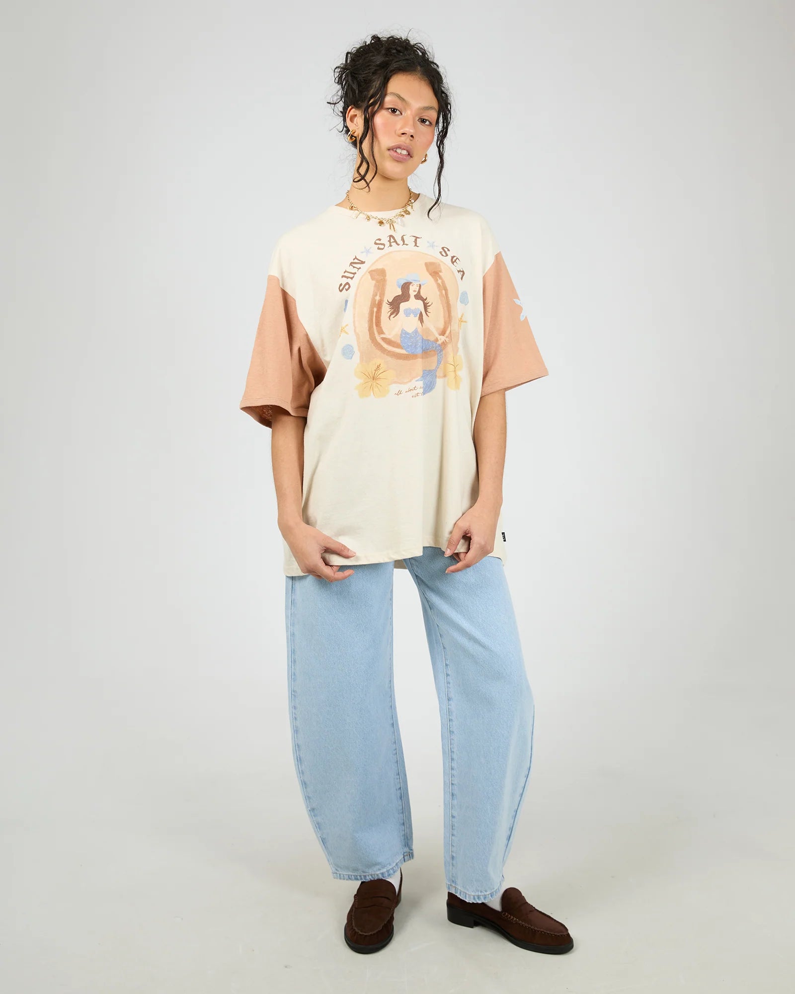 AAE SUN SALT SEA OVERSIZED TEE