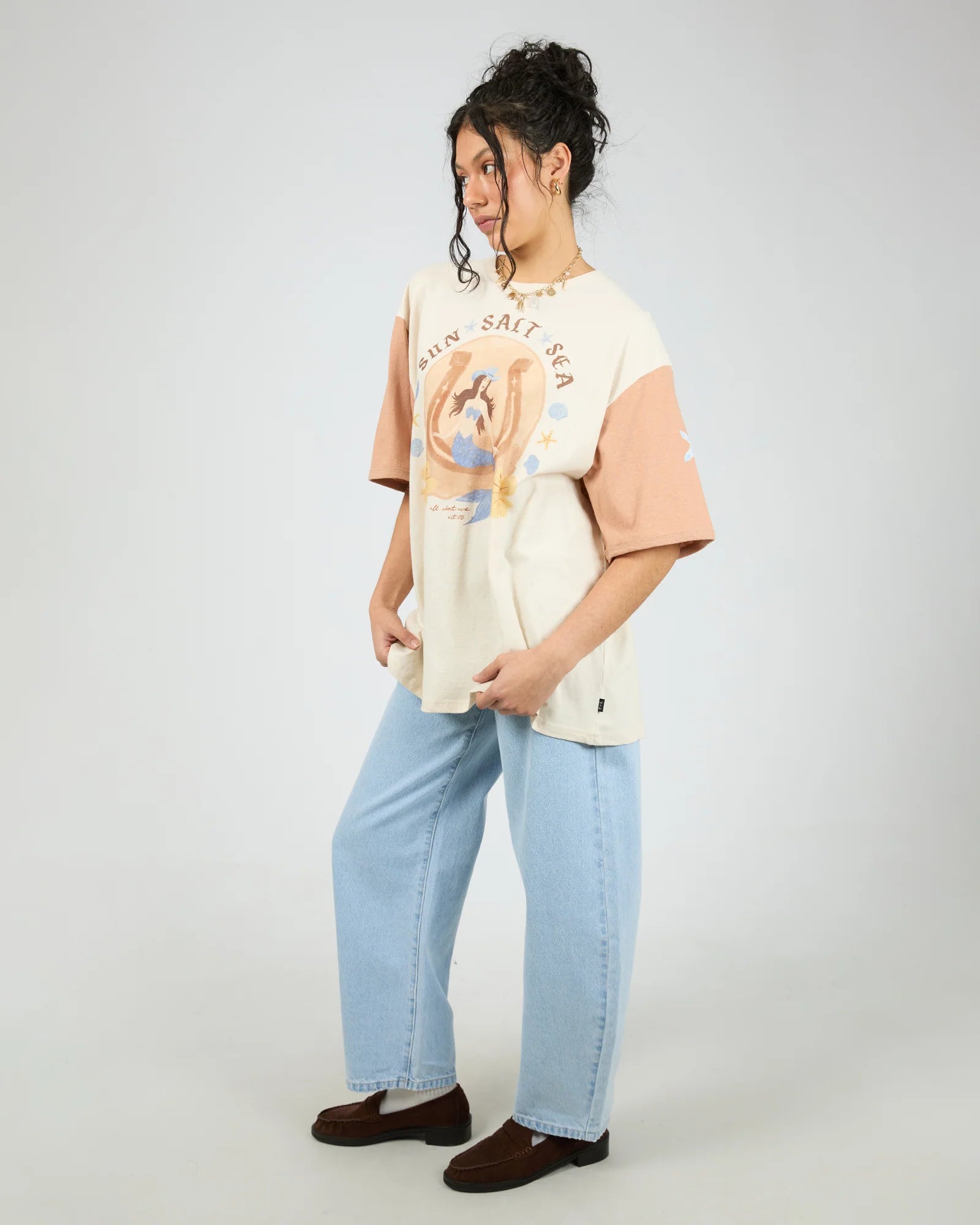 AAE SUN SALT SEA OVERSIZED TEE