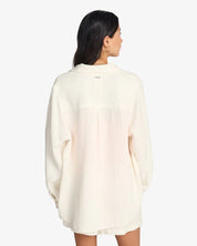 BILLABONG SWELL BLOUSE - SALT CRYSTAL