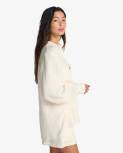 BILLABONG SWELL BLOUSE - SALT CRYSTAL