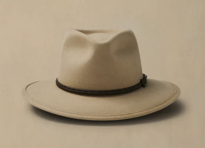 AKUBRA TRAVELLER – LIGHTWEIGHT PACKABLE ADVENTURE FELT HAT