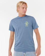 RIP CURL SEARCH ICON TEE - BLUEFIN