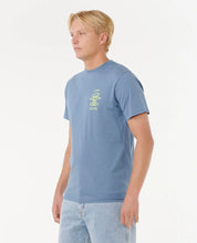 RIP CURL SEARCH ICON TEE - BLUEFIN