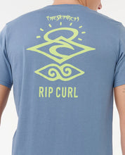 RIP CURL SEARCH ICON TEE - BLUEFIN