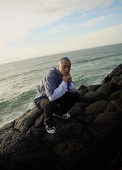 AFENDS SHIPWRECK STRIPE SHORT SLEEVE SHIRT – RECYCLED ORGANIC COTTON OVERSIZED BUTTON-UP