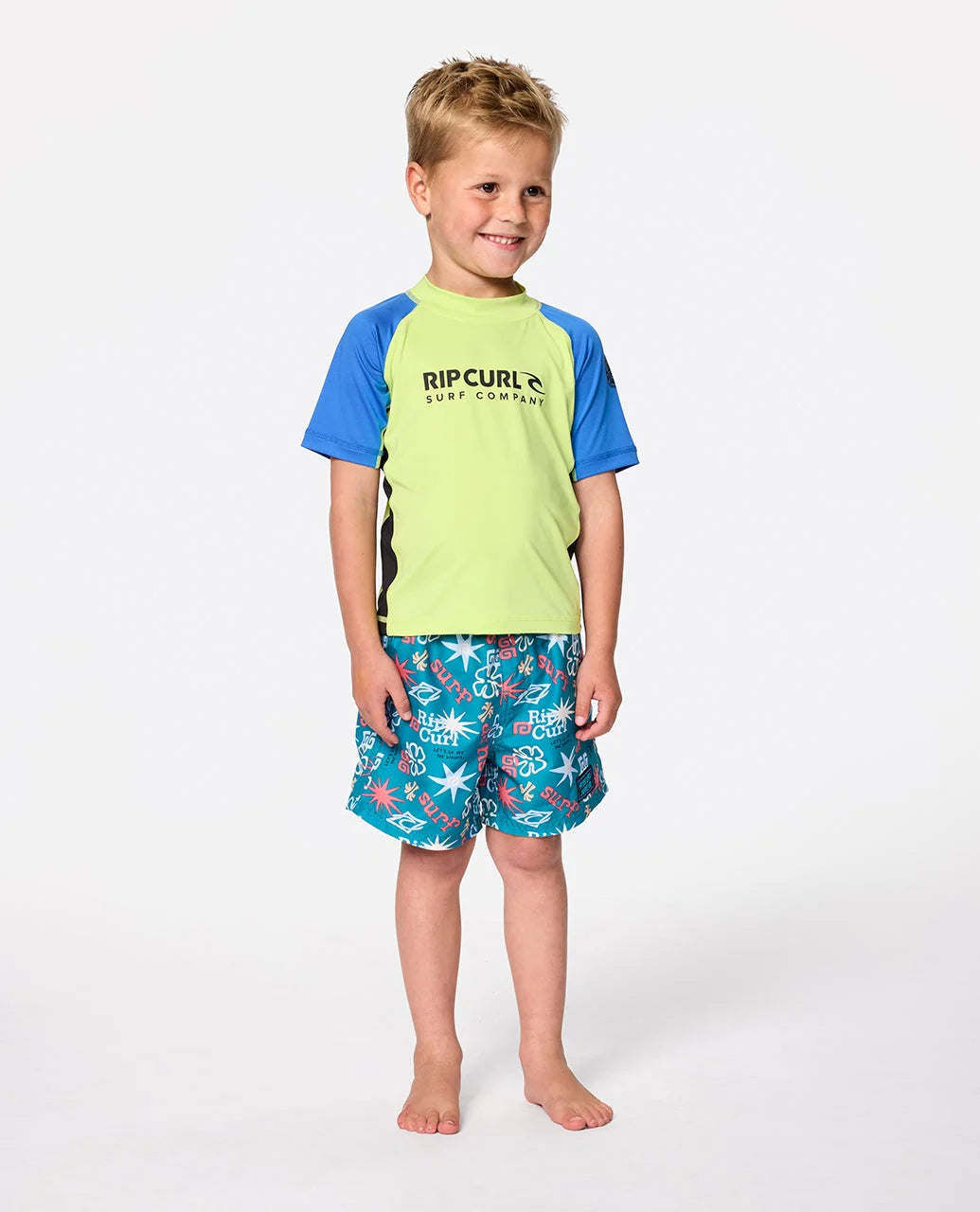 RIP CURL SHOCK UPF50 SHORT SLEEVE RASHIE