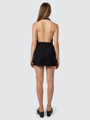 THRILLS SKYE HALTER MINI DRESS