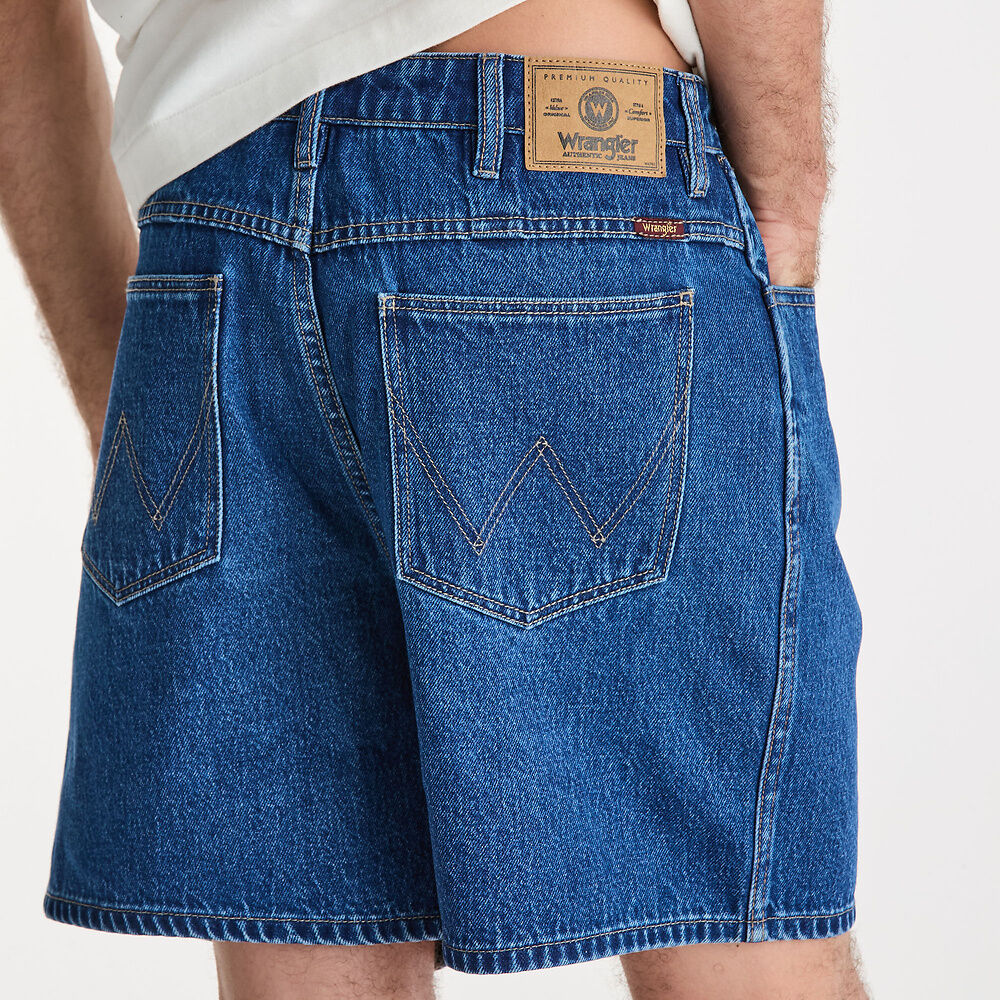 WRANGLER SLACKER SHORT - DUNE BLUE
