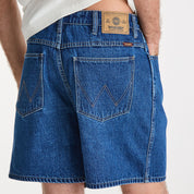 WRANGLER SLACKER SHORT - DUNE BLUE