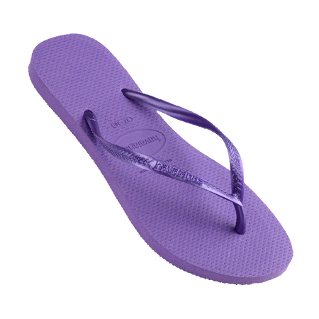HAVAIANAS SLIM METALLIC DARK PURPLE FEMALE