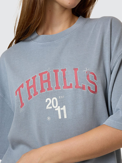 THRILLS STADIUM OVERSIZED TEE