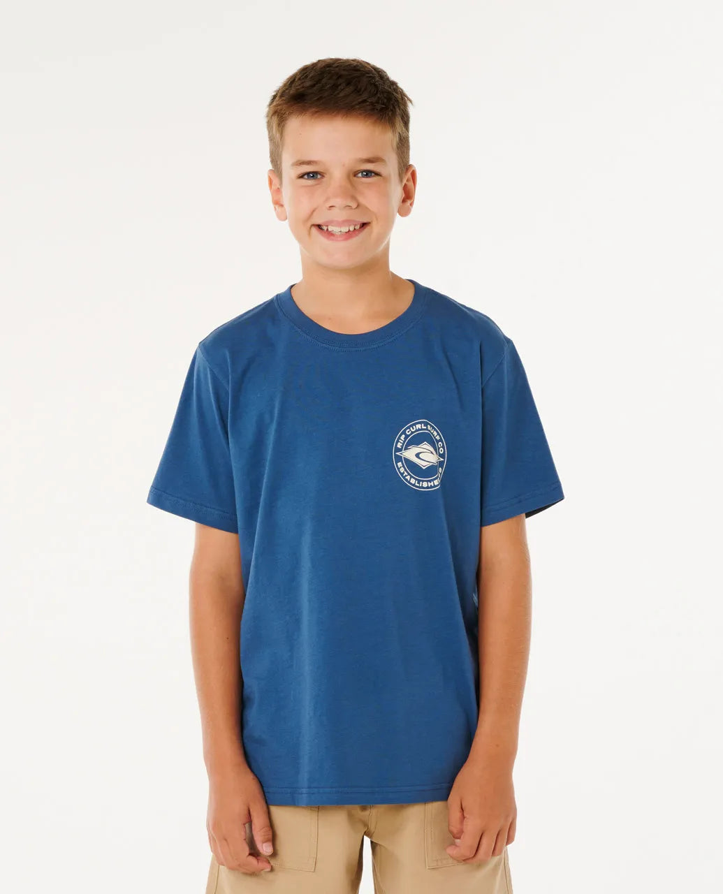 RIP CURL STAPLER TEE - BOY