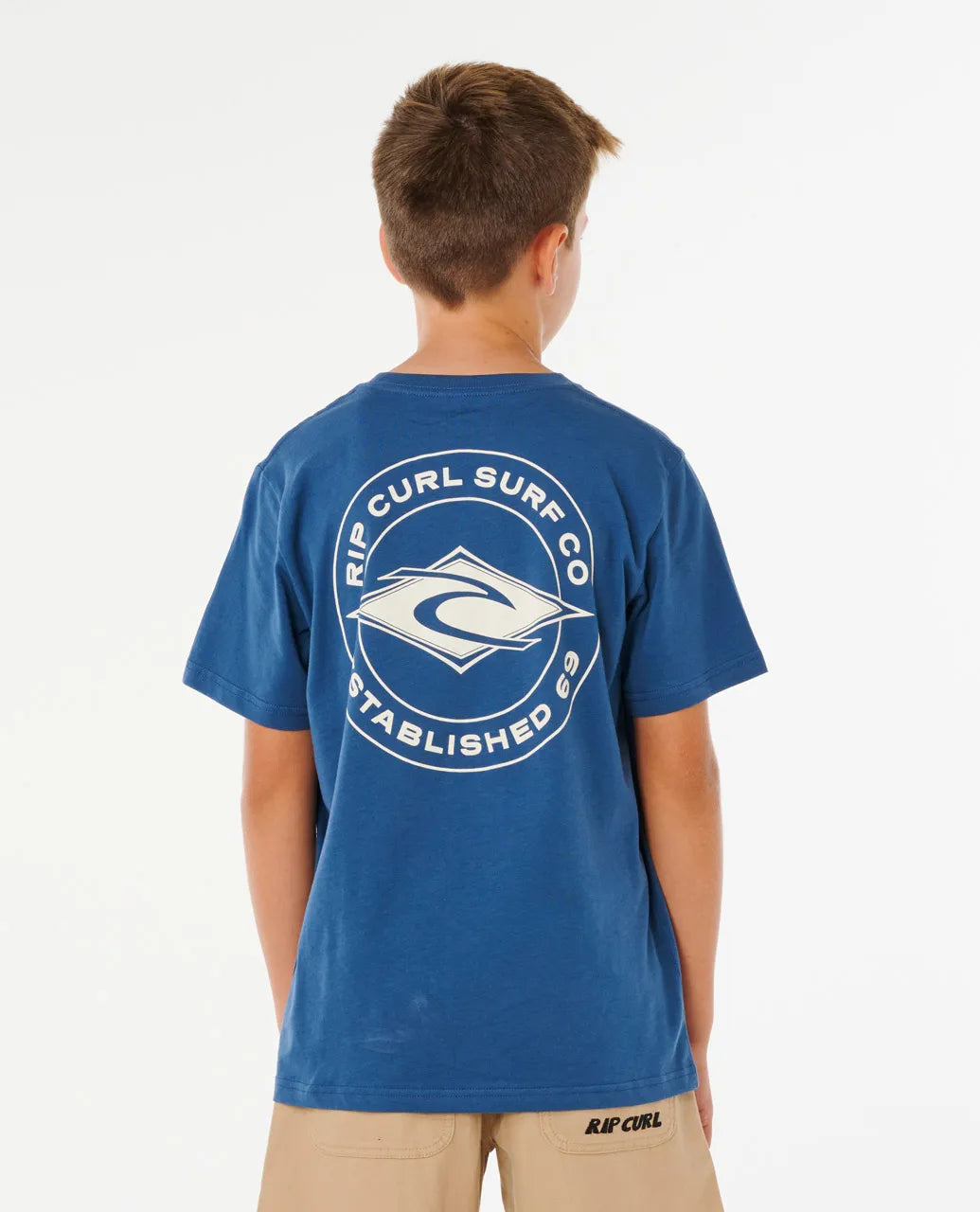 RIP CURL STAPLER TEE - BOY