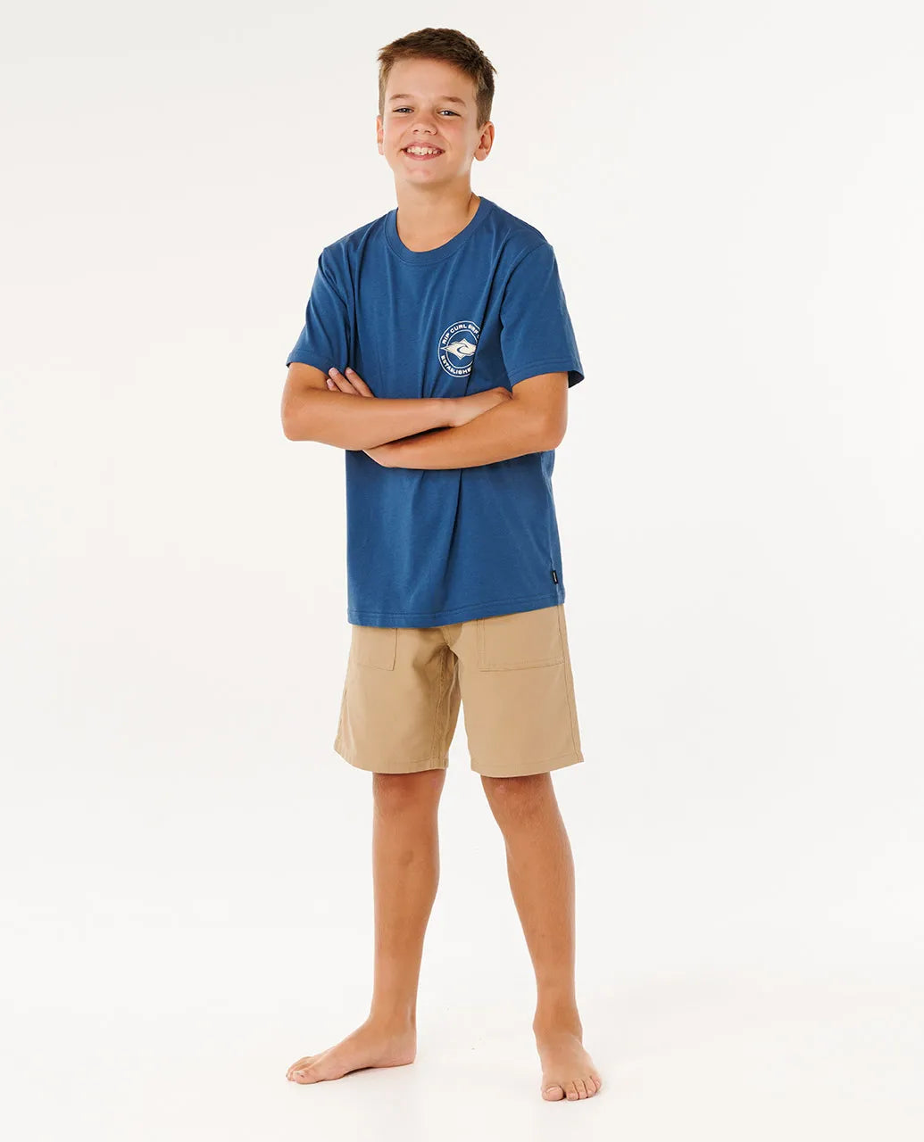 RIP CURL STAPLER TEE - BOY