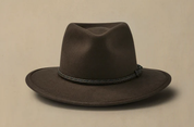 AKUBRA TRAVELLER – LIGHTWEIGHT PACKABLE ADVENTURE FELT HAT