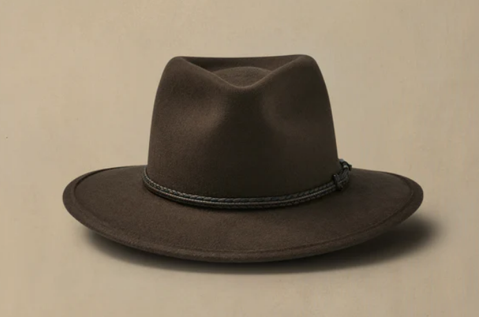 AKUBRA TRAVELLER – LIGHTWEIGHT PACKABLE ADVENTURE FELT HAT
