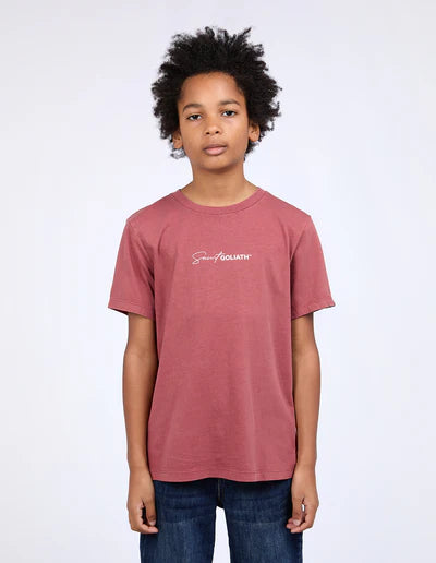 SAINT GOLIATH TEE CRIMSON