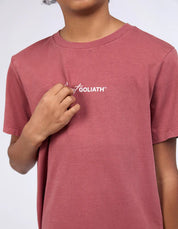 SAINT GOLIATH TEE CRIMSON