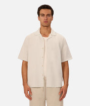 INDUSTRIE THE MARBELLA SHORT SLEEVE SHIRT - ICE