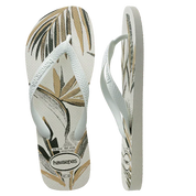 HAVAIANAS TOP ALOHA WHITE/GREEN/OLIVE