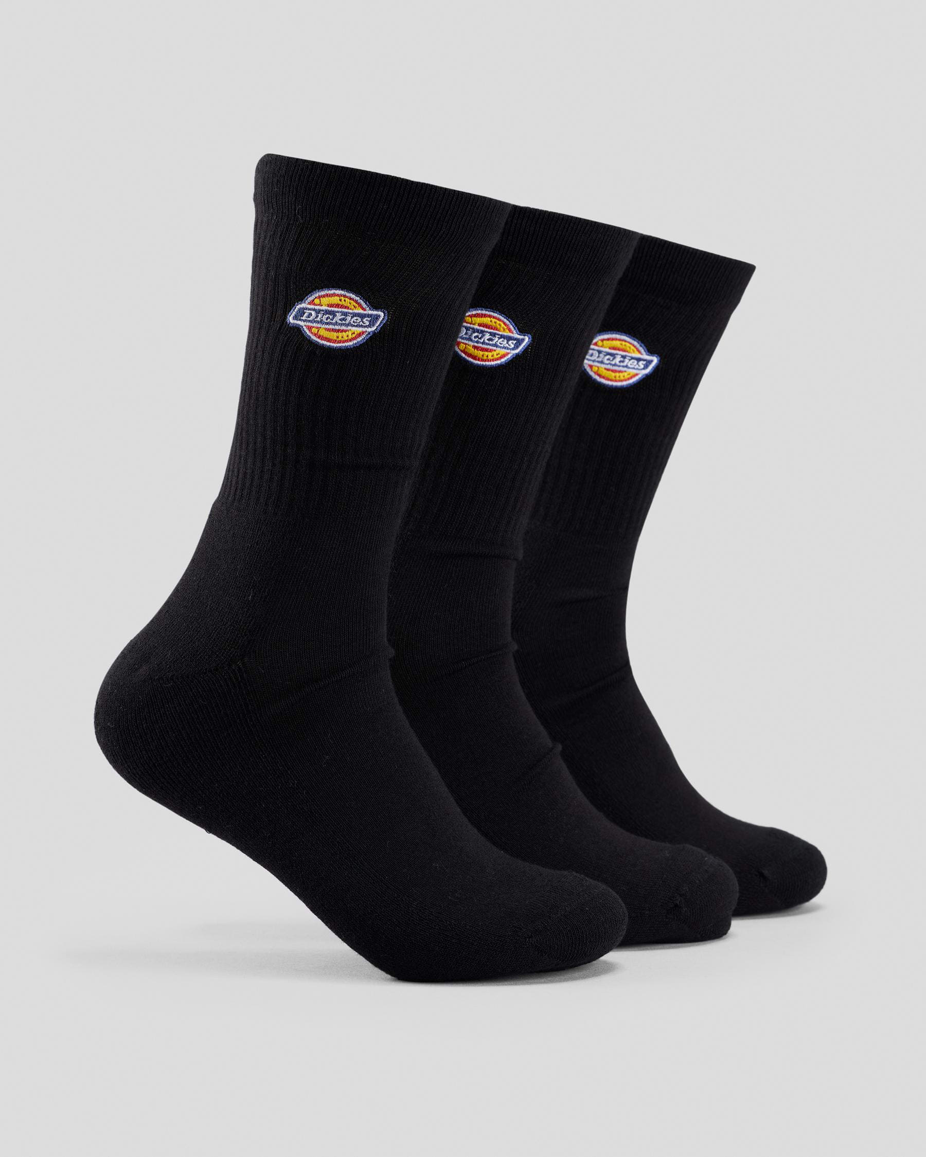 DICKIES VALLEY GROVE SOCK - BLACK