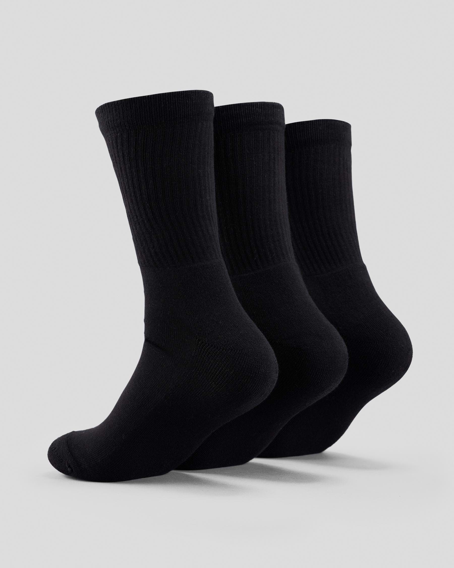 DICKIES VALLEY GROVE SOCK - BLACK