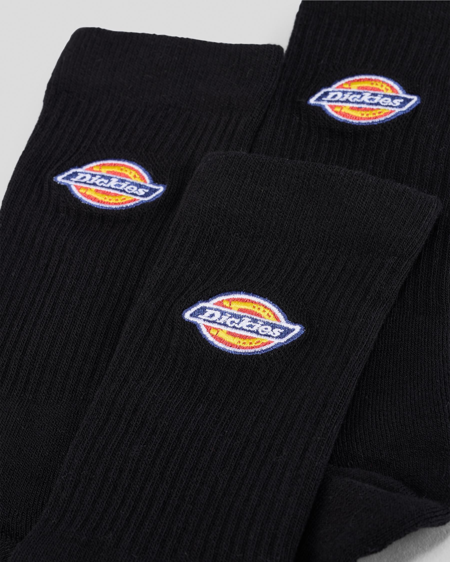 DICKIES VALLEY GROVE SOCK - BLACK