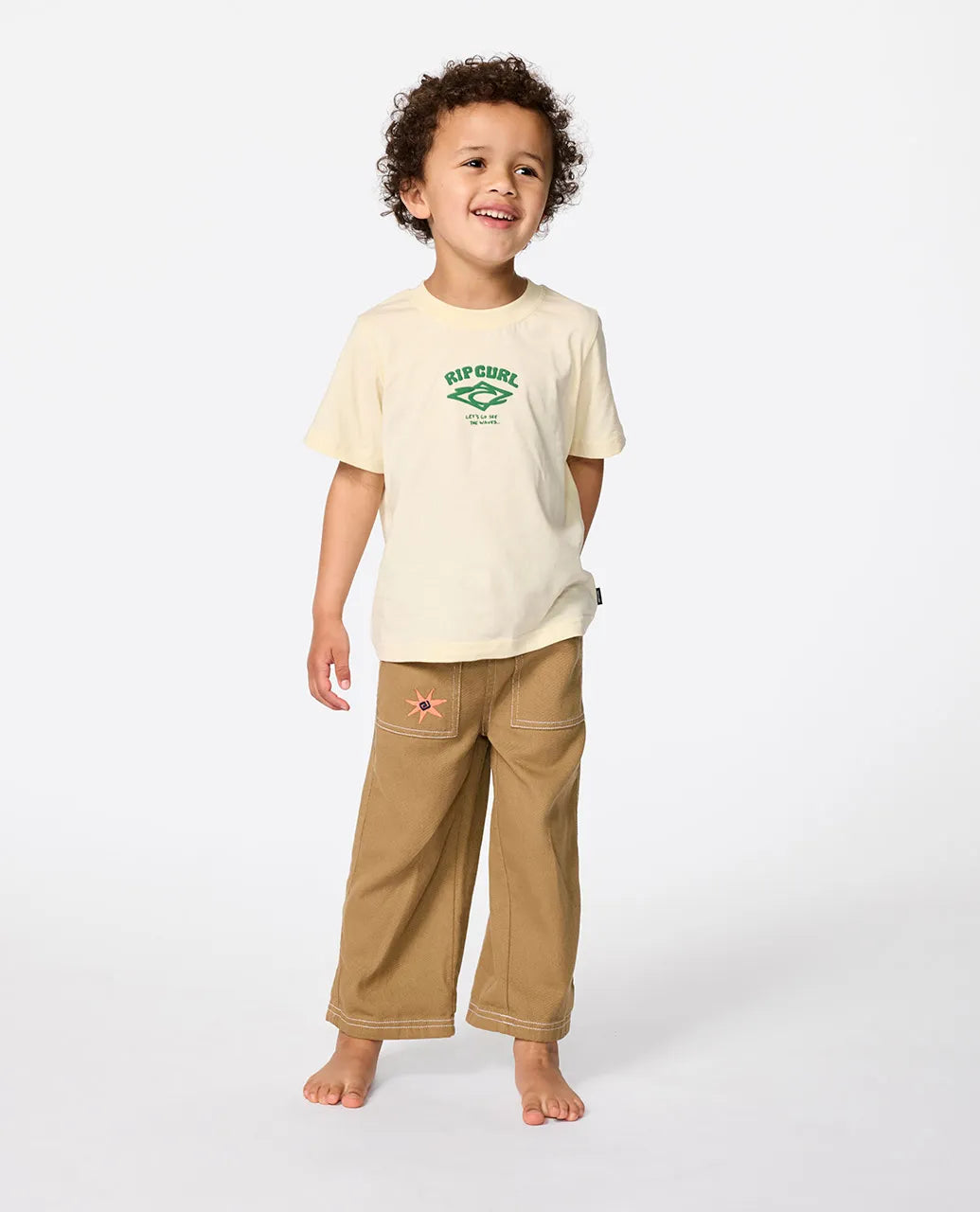 RIP CURL WAVE DAYZ LOGO TEE - BOY