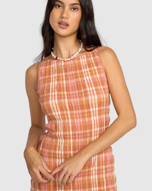 BILLABONG CHECK ME OUT DRESS