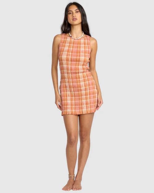 BILLABONG CHECK ME OUT DRESS