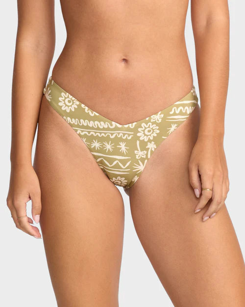 BILLABONG LOST ON YOU V HIKE BIKINI BOTTOMS
