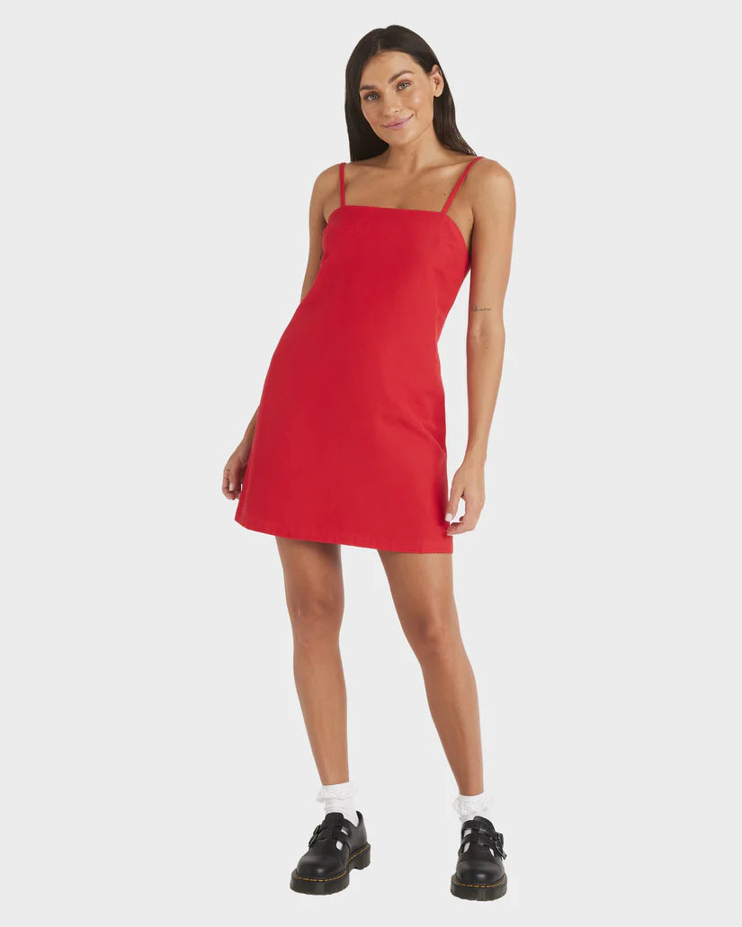 ROXY PLAYA BLANCA MINI DRESS