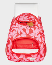 ROXY SHADOW SWELL PRINTED BACKPACK TOMATO KLAEIDO