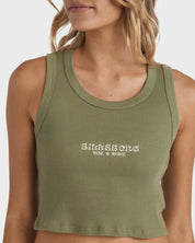 BILLABONG SUMMER LOVER TANK LUV ARMY