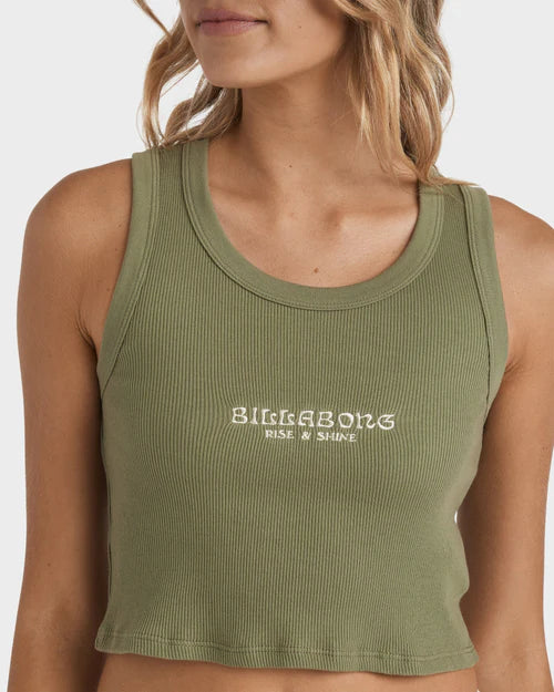 BILLABONG SUMMER LOVER TANK LUV ARMY