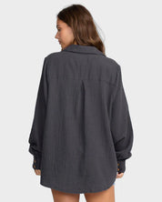BILLABONG SWELL BLOUSE BLACK