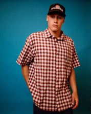 RUSTY WORLDWIDE OVERSIZED CHECK SHIRT