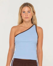 RUSTY ZOE ONE SHOULDER TANK