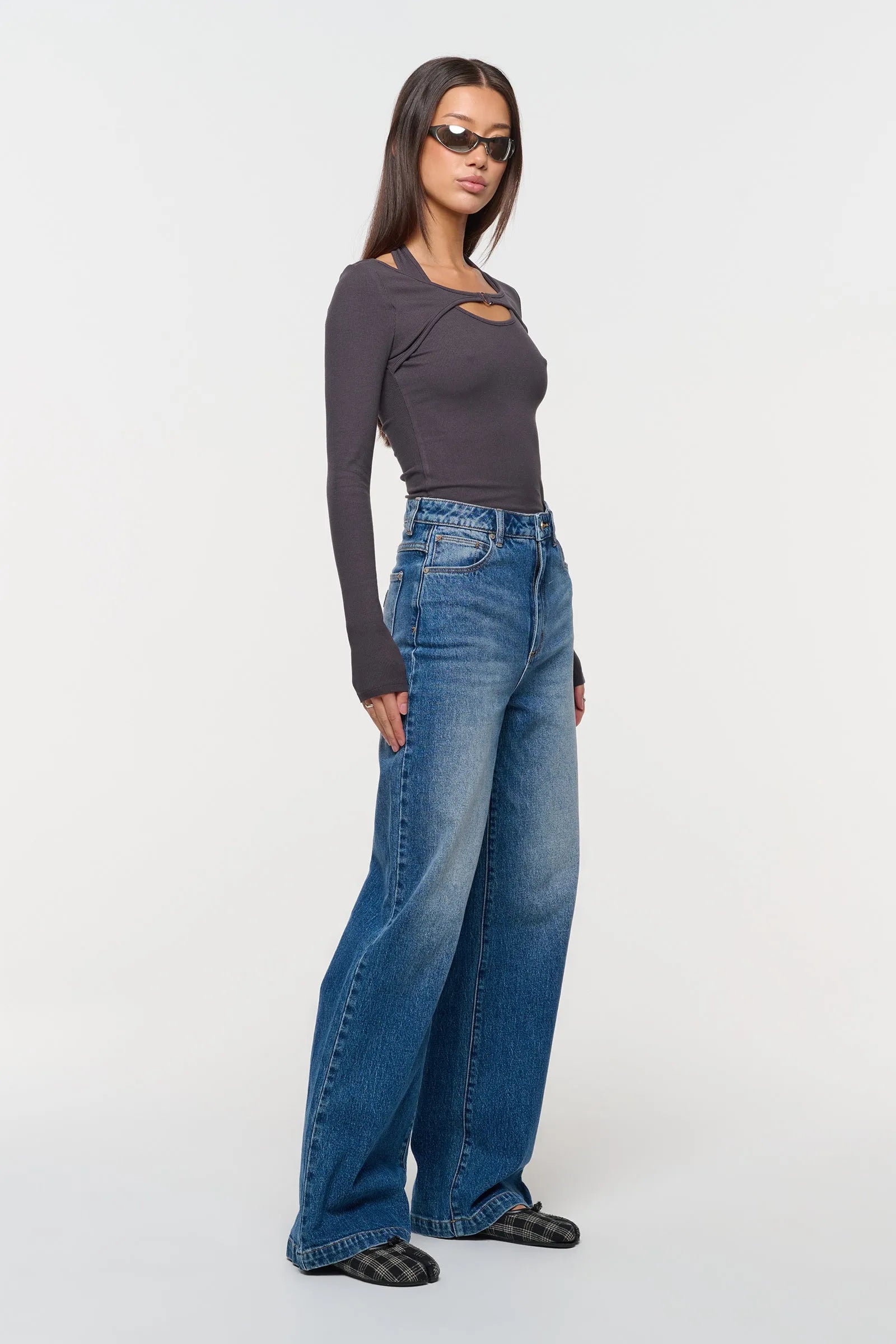 ABRAND 94 HIGH & WIDE JEANS – KALEY