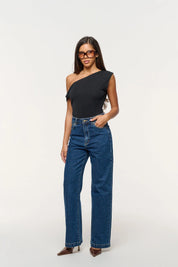 ABRAND 94 HIGH & WIDE PETITE JEANS – TARA