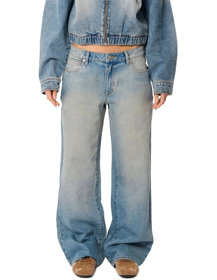 ABRAND 95 MID BAGGY RECYCLED JEANS – KIT