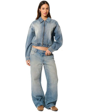 ABRAND 95 MID BAGGY RECYCLED JEANS – KIT