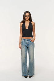 ABRAND 99 LOW BAGGY PETITE RECYCLED JEANS – KIT