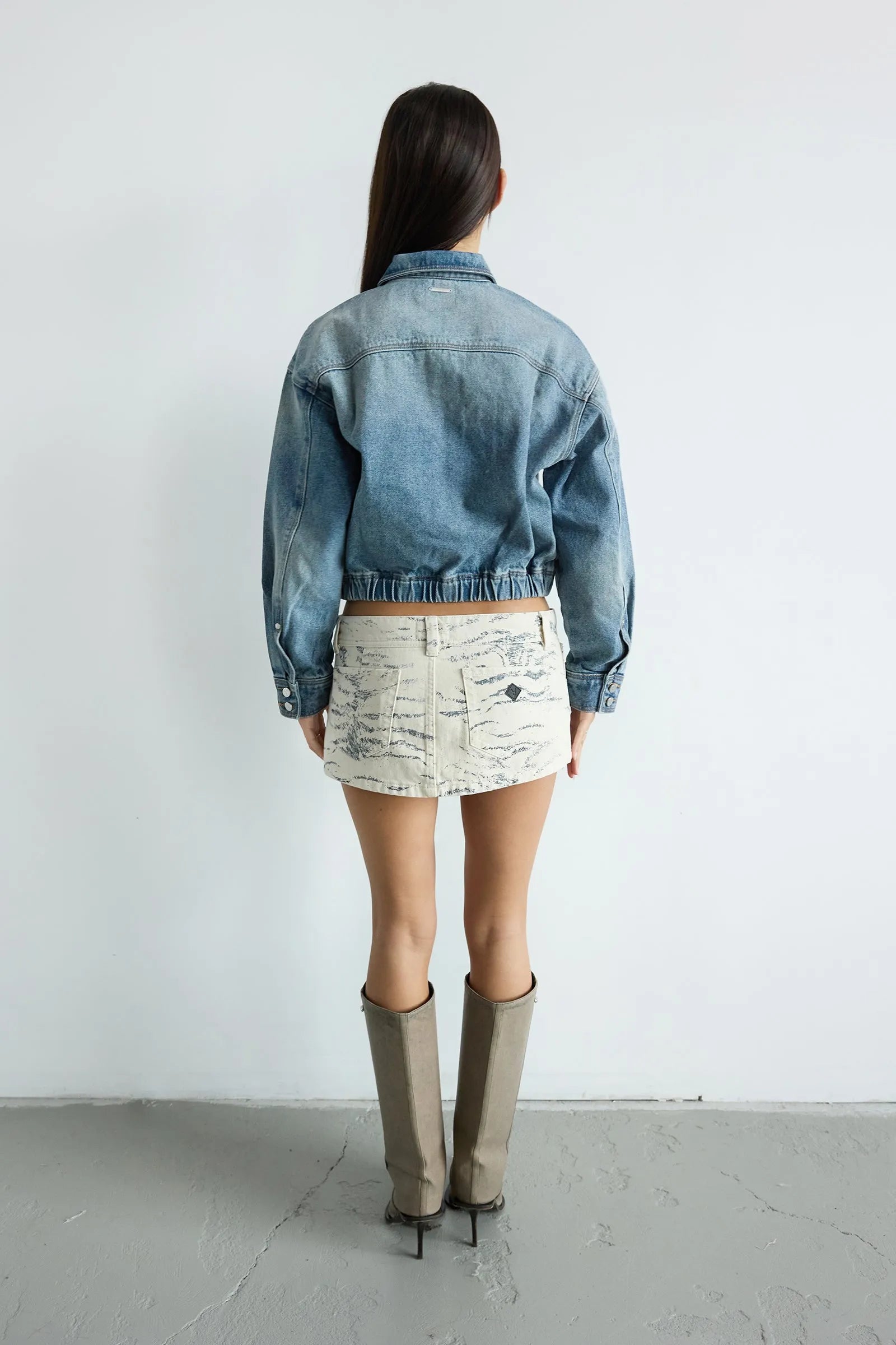 ABRAND RECYCLED DENIM JACKET – KIT
